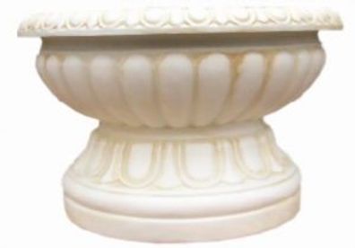 Schale 28cm für draußen aus Polyresin