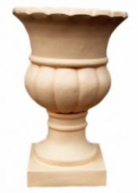 Vase 44cm für draußen aus Polyresin