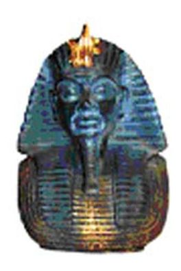 Pharao Büste verkleinert 30cm für draußen aus Polyresin