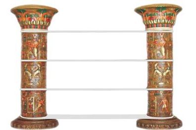 ägypt. Regal 180cm lebensgroß 180cm für draußen aus Polyresin