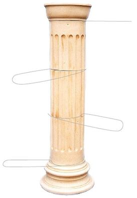Säulen Regal lebensgroß 130cm für innen aus Polyresin