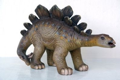Stegosaurus klein verkleinert 36cm für draußen aus Polyresin