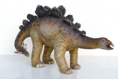 Stegosaurus mittel verkleinert 63cm für draußen aus Polyresin