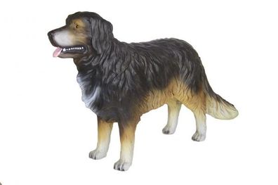 Berner Sennenhund lebensgroß 80cm für draußen aus Polyresin