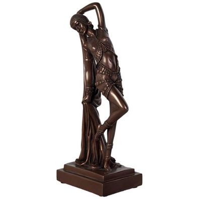 Ballerina Statue verkleinert 43cm für draußen aus Polyresin