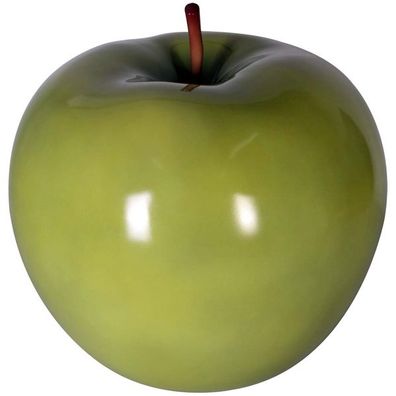 Apfel 50cm vergrößert 55cm für draußen aus Polyresin