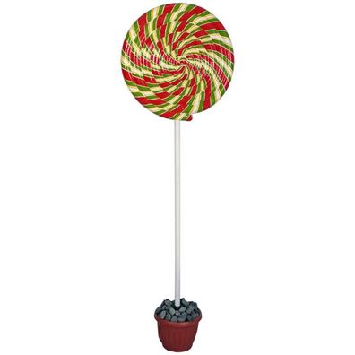 Lollipop übergroß XXL 182cm für draußen aus GFK