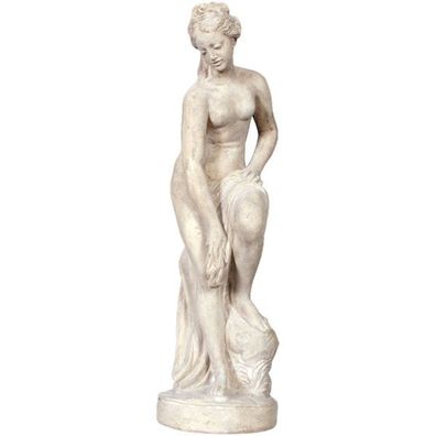 Badegast verkleinert 87cm für draußen aus Polyresin