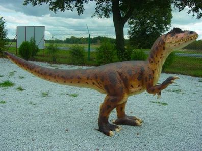 Allosaurus klein lebensgroß 110cm für draußen aus GFK