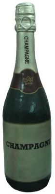 Champagnerflasche ébergroß XXL 200cm fér draußen aus GFK