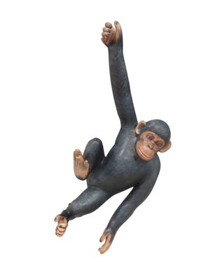 Hängender Affe lebensgroß 106cm fér draußen aus GFK