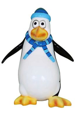 Comic Pinguin Blubber lebensgroß 116cm für draußen aus GFK