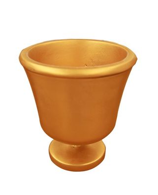 Wikinger Weinbecher lebensgroß 22cm fér draußen aus Polyresin