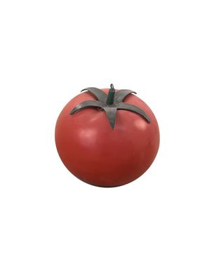Tomate 30cm fér draußen aus Polyresin