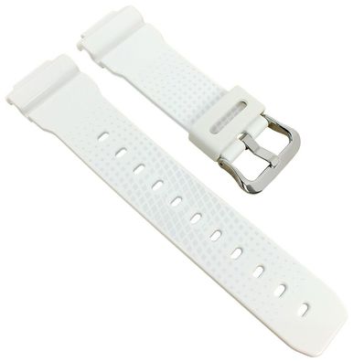 G-Shock Armband | für DW-6900 Replacement Band weiß glänzend