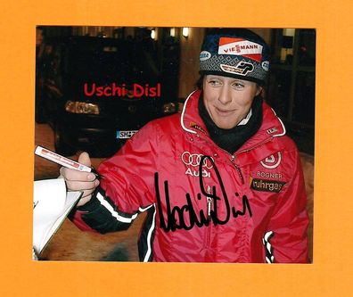 Uschi Disl (Biathlon) - persönlich signiert (3)