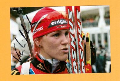 Biathlon - Kati Wilhelm - persönlich signiert (5)