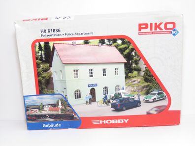Piko 61836 - Polizeistation - Gebäude - Bausatz - HO - 1:87 - Originalverpackung