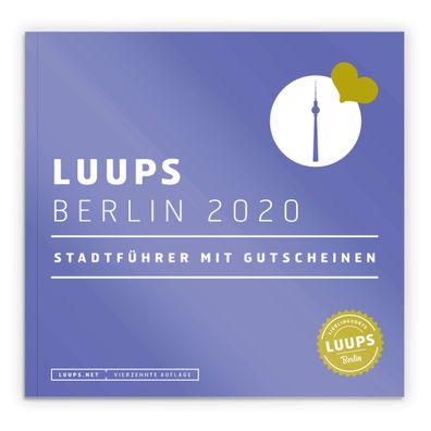LUUPS Berlin 2020: Stadtf?hrer mit Gutscheinen, LUUPS Karsten Brinsa