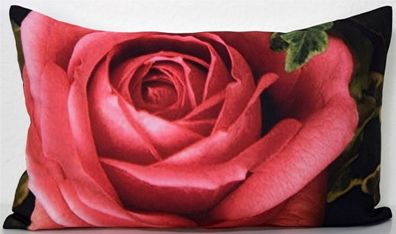 Kissenhüllen Kissenbezüge ca. 30x50 cm Fotokissen Rose Rosenblüte Sofakissen