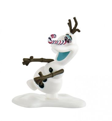 Disney Frozen Die Eiskönigin Spielfigur Olaf mit Zuckerstange 6,3cm NEU NEW