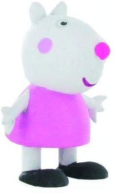 Peppa Pig Spielfigur Schaf Suzy Sheep Merchandise Spielen Sammelfigur NEU NEW