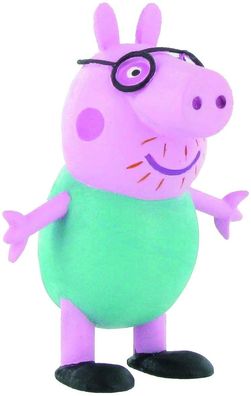 Peppa Pig Spielfigur Daddy Pig Dad Papa Merchandise Sammelfigur NEU NEW