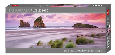Heye Puzzle -Wharariki Beach- 1000 Teile Panorama, Neuseeland Humboldt Ed. 29816