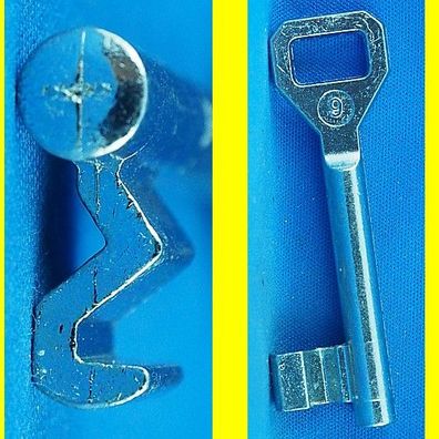 Börkey 951 - Zimmertür - Schlüssel System SSF (Sächsische Schlossfabrik) - Profil 9