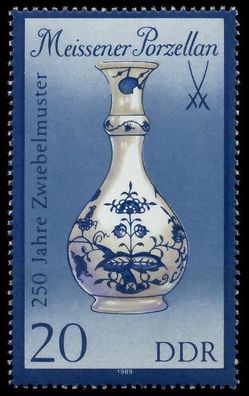 DDR 1989 Nr 3242II postfrisch SB7B2D2