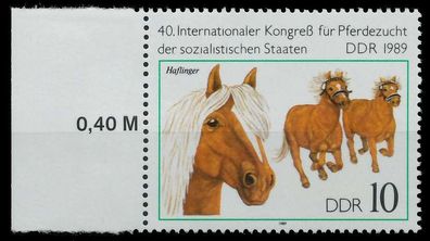 DDR 1989 Nr 3261 postfrisch SRA X0E3EF6