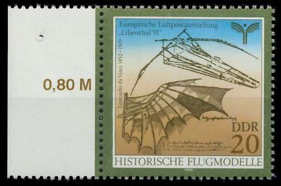 DDR 1990 Nr 3311 postfrisch SRA X0E4356
