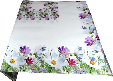 Blumenmeer Tischdecke 130 * 170 cm Tischläufer Tischtuch Tischwäsche 1184