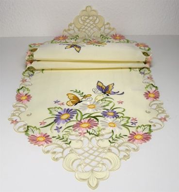Schmetterling Stickerei Tischläufer 40 * 140cm Tischdecke Tischtuch Läufer 1807
