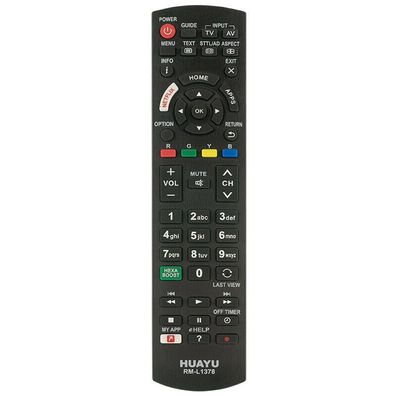 Panasonic Ersatzfernbedienung für EUR7651110 Fernseher TV Remote Control Neu