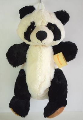 Inware Kinderrucksack Panda ca. 33x17 cm Stofftier Plüschtier Tasche