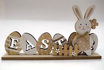 Holzaufsteller Osterhase ca. 30 * 16 * 4 cm Ostern Hase Easter Holz Deko Aufsteller
