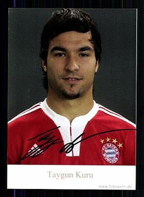 Taygun Kuru Bayern München II 2009-10 Autogrammkarte Original Signiert