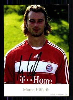 Marco Höferth Bayern München II 2008-09 Autogrammkarte Original Signiert