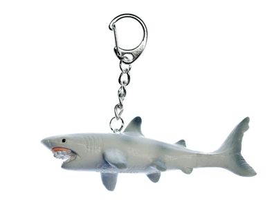 Hai Schlüsselanhänger Miniblings Anhänger Schlüsselring Weißer Hai Haifisch