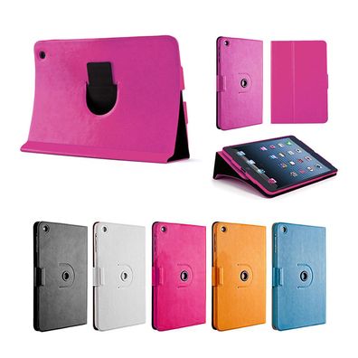 360 Grad Drehbar Case iPad mini 1 2 3 Aufstellbar Schutz Hülle Cover Schale Pink