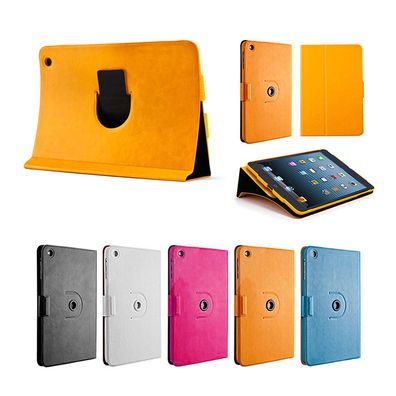 doupi 360 Drehbar Case iPad mini 1 2 3 Schutz Hülle Cover Etui Ständer Tasche Gelb
