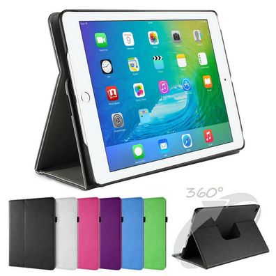 doupi 360 drehbar Deluxe Schutz Hülle iPad Air 2 Smart Leder Cover Case Ständer Folie