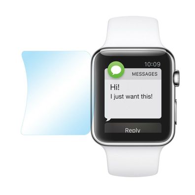 3x Super Clear Schutz Folie Apple Watch 42mm Klar Durchsichtig Display Protector