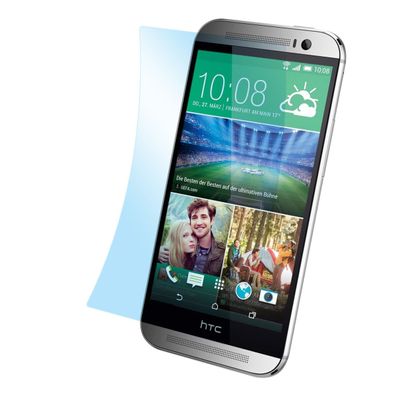 6x SuperClear Schutz Folie HTC ONE M8 Klar Durchsichtig Display Screen Protector