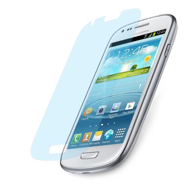 3x Matt Schutz Folie Samsung S3 mini Anti Reflex Entspiegelt Display Protector