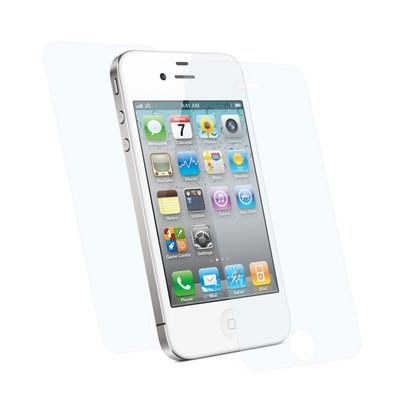 9x Super Clear Schutz Folie iPhone 4 4S Klar Display Screen Protector F + B
