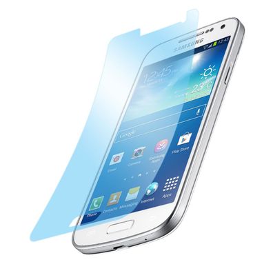 9x Matt Schutz Folie Samsung S4 mini Anti Reflex Entspiegelt Display Protector