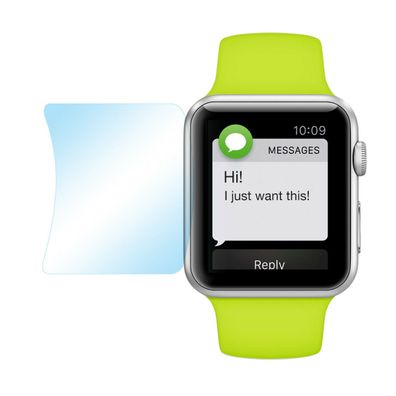 3x Super Clear Schutz Folie Apple Watch 38mm Klar Durchsichtig Display Protector