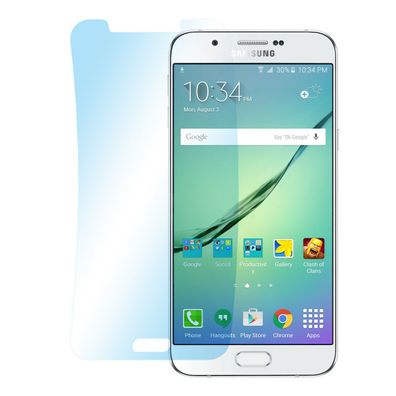 6x Matt Schutz Folie Samsung Galaxy A8 (2016) Anti Reflex Entspiegelt Display